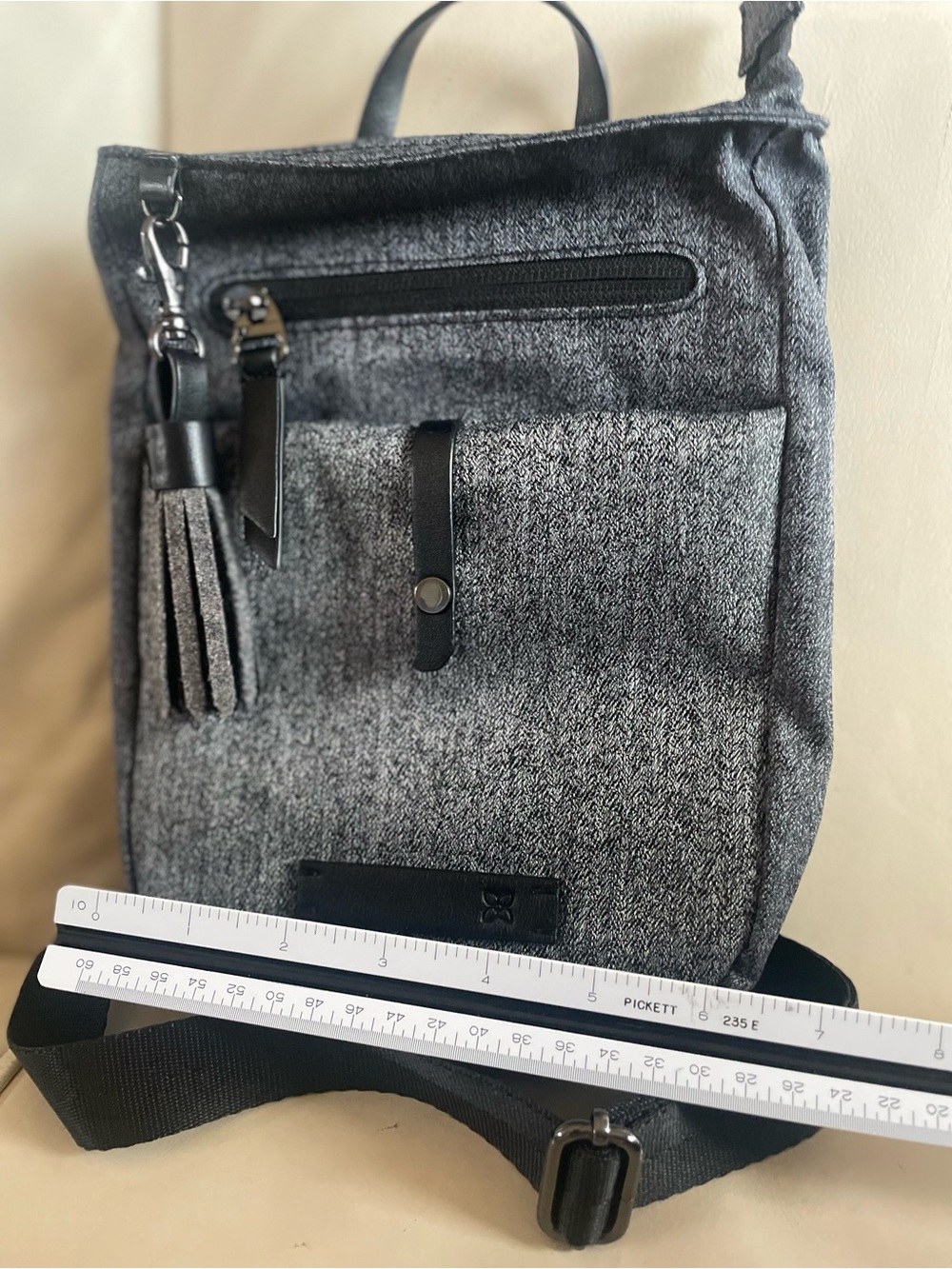 Sherpani Gray Crossbody Sling Bag - Versatile Bag, Adventure RFiD Protection!